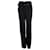 Autre Marque Les coyotes de Paris, black pantalon with belt Polyester Wool  ref.1004223
