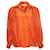 Masscob Mascob, Blusa de seda em laranja  ref.1004224
