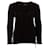The Kooples OS LANÇAMENTOS, suéter preto tricotado. Lã  ref.1004245