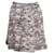 THEORY, black and white knitted skirt. Wool  ref.1004248