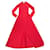 Autre Marque Dresses Red Polyester Elastane  ref.1004439