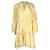 Anine Bing Marigold Leo Madison Kleid aus gelber Viskose Zellulosefaser  ref.1004451