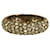 KENNETH JAY LANE Women's wide hinge clear crystal rhinestone cabochon bracelet  ref.1004721
