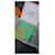 Sciarpa in seta Hermès Brandebours Verde chiaro - vista 3