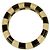 ETRO Bracciale bangle largo da donna con strass Paisley neri - vista 4