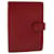 LOUIS VUITTON Epi Agenda PM Day Planner Cover Red R20057 LV Auth 48680 Leather  ref.1005271