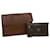 VALENTINO Clutch Bag Leather 2Set Brown Auth yk7890b  ref.1005348