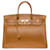 Hermès HERMES BIRKIN Tasche 40 in goldenem Leder - 101157  ref.1005387