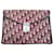 Dior Sacos de embreagem Bordeaux Lona  ref.1006321