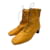 LOEWE  Ankle boots T.EU 37 leather Yellow  ref.1006841