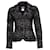 Chanel Chaqueta de tweed negra pequeña de Timeless Negro  ref.1007052