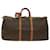 Louis Vuitton Keepall 55 Brown Cloth  ref.1007065