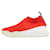 Stella Mc Cartney Baskets slip-on en tricot rouge - taille 28 cm  ref.1007326