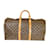 Louis Vuitton Keepall 55 Marrom Lona  ref.1007591