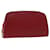 LOUIS VUITTON Epi Dauphine PM Pouch Red M48447 LV Auth 48529 Leather  ref.1007734