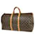 Louis Vuitton Keepall 55 Castaño Lienzo  ref.1007864