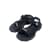 BALENCIAGA  Sandals T.EU 42 cloth Black  ref.1008245