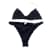 Autre Marque SARA CRISTINA Maillots de bain T.fr 40 polyestyer Polyester Noir  ref.1008274