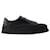 Sneakers - Jil Sander - Leather - Black Pony-style calfskin  ref.1008559