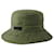 Quilted Tech Bucket Hat - Ganni - Synthetic - Khaki Green  ref.1008584