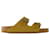 Arizona Vl Corduroy Sandals - Birkenstock - Leather - Brown  ref.1008586