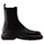 Ankle Boots - Jil Sander - Leather - Black  ref.1008598