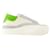 Y3 Lux Bball Low Sneakers - Y-3 - Leder - Mehrfarbig Beige  ref.1008614