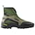 Zapatillas altas Performance - Ganni - Poliéster - Caqui Verde  ref.1008628