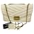Chanel Beige Chevron Shoulder Bag Leather  ref.1008840
