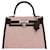 Hermès Hermes Kelly 28 Pink Leinwand  ref.1008910