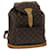 LOUIS VUITTON Monogram Montsouris GM Backpack M51135 LV Auth 47732 Cloth  ref.1009186