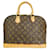 Louis Vuitton Alma Brown Cloth  ref.1009277