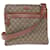 GUCCI GG Canvas Shoulder Bag PVC Leather Beige Pink 295257 Auth ki3160  ref.1009746