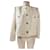 Ba&Sh Jackets White Cotton Polyester Wool Tweed Polyamide Acrylic  ref.971407