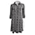 Diane Von Furstenberg Robe en soie vintage DvF Roan Noir Multicolore  ref.972106