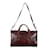 Autre Marque I Medici Carry on Duffel Bag Dark red Leather  ref.972277