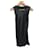 VERSACE  Dresses T.fr 38 SYNTHETIC Black  ref.972282
