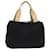 BURBERRY Nova Check Hand Bag Nylon Black Auth bs6364  ref.972855