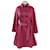 Kenzo Trenchcoat Rosa Baumwolle Pink Fuschia