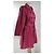 Kenzo Trenchcoat Rosa Baumwolle Pink Fuschia - Ansicht 4