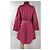 Kenzo Trenchcoat Rosa Baumwolle Pink Fuschia - Ansicht 5