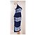 Ralph Lauren Denim and Supply Kleid Blau Viscose - Ansicht 3