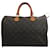 Louis Vuitton Speedy 35 Marrom Lona  ref.973679