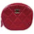 Classique Chanel Cuir Rouge  ref.973950
