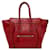 Céline Luggage Red Leather  ref.974548
