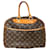 Louis Vuitton Bowling Vanity Brown Cloth  ref.975312