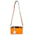 By The Way Fendi übrigens Mini Orange Leder  ref.975436