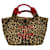 **** Bolsa VALENTINO GARAVANI Atelier bege com estampa de leopardo  ref.975682