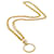 CHANEL Magnifying Glass Chain Necklace Metal Gold Tone CC Auth ar9782  ref.975747