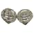 ***CHANEL  vintage earrings Silvery  ref.975873